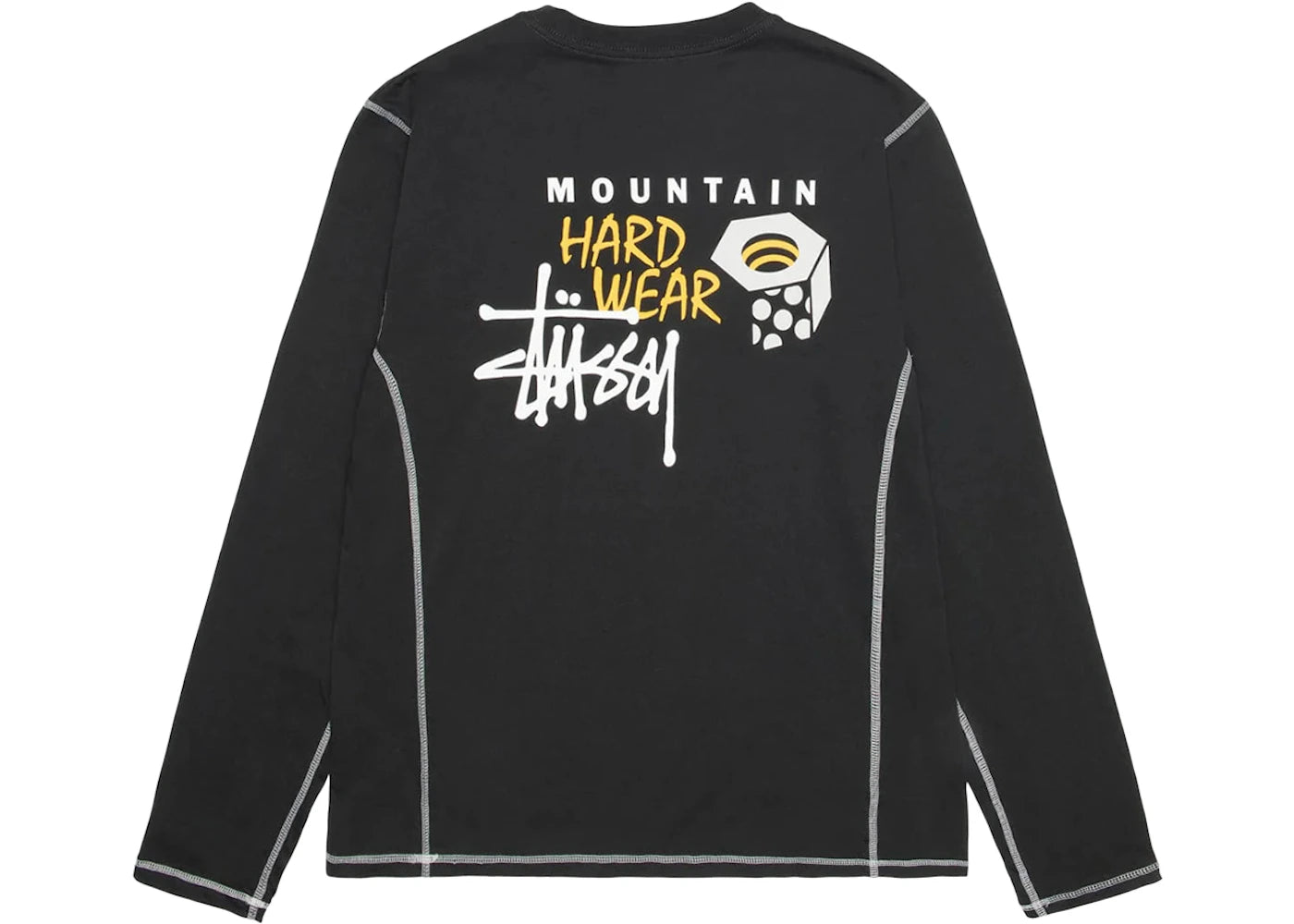 Stussy x Mountain Hardwear L/S Tee Stealth Grey -1