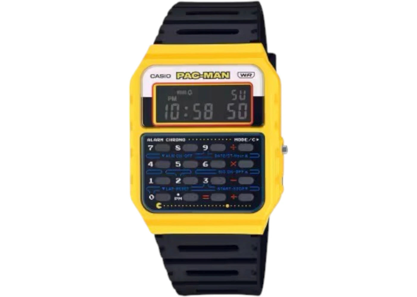 Casio x PAC-MAN Standard CA53WPC-1B (Black) -1
