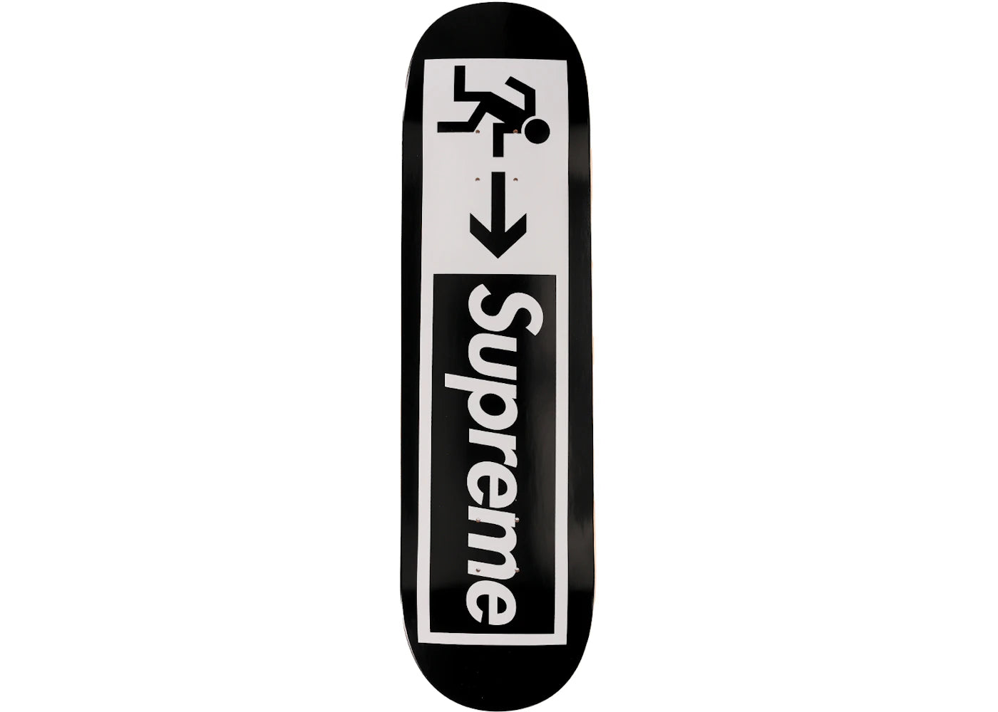 Supreme Exit Skateboard Deck Black -1
