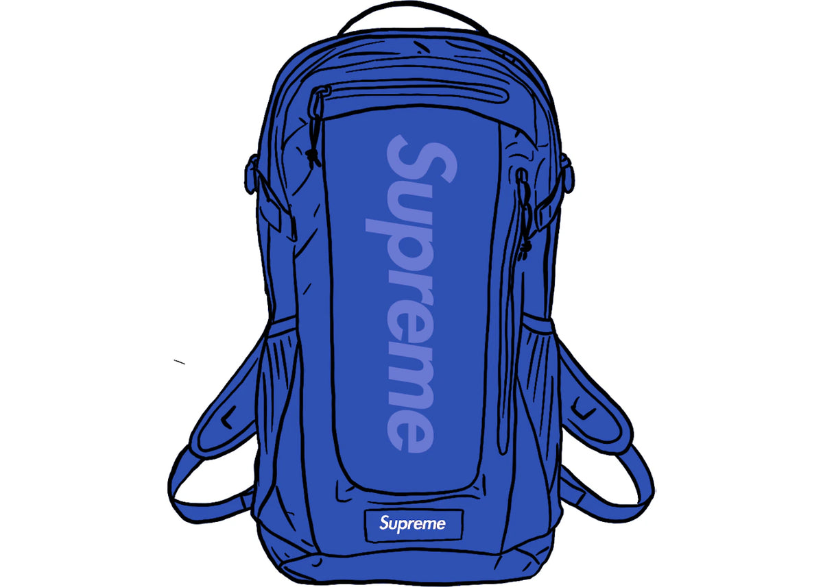 Supreme Backpack (SS21) Royal -1