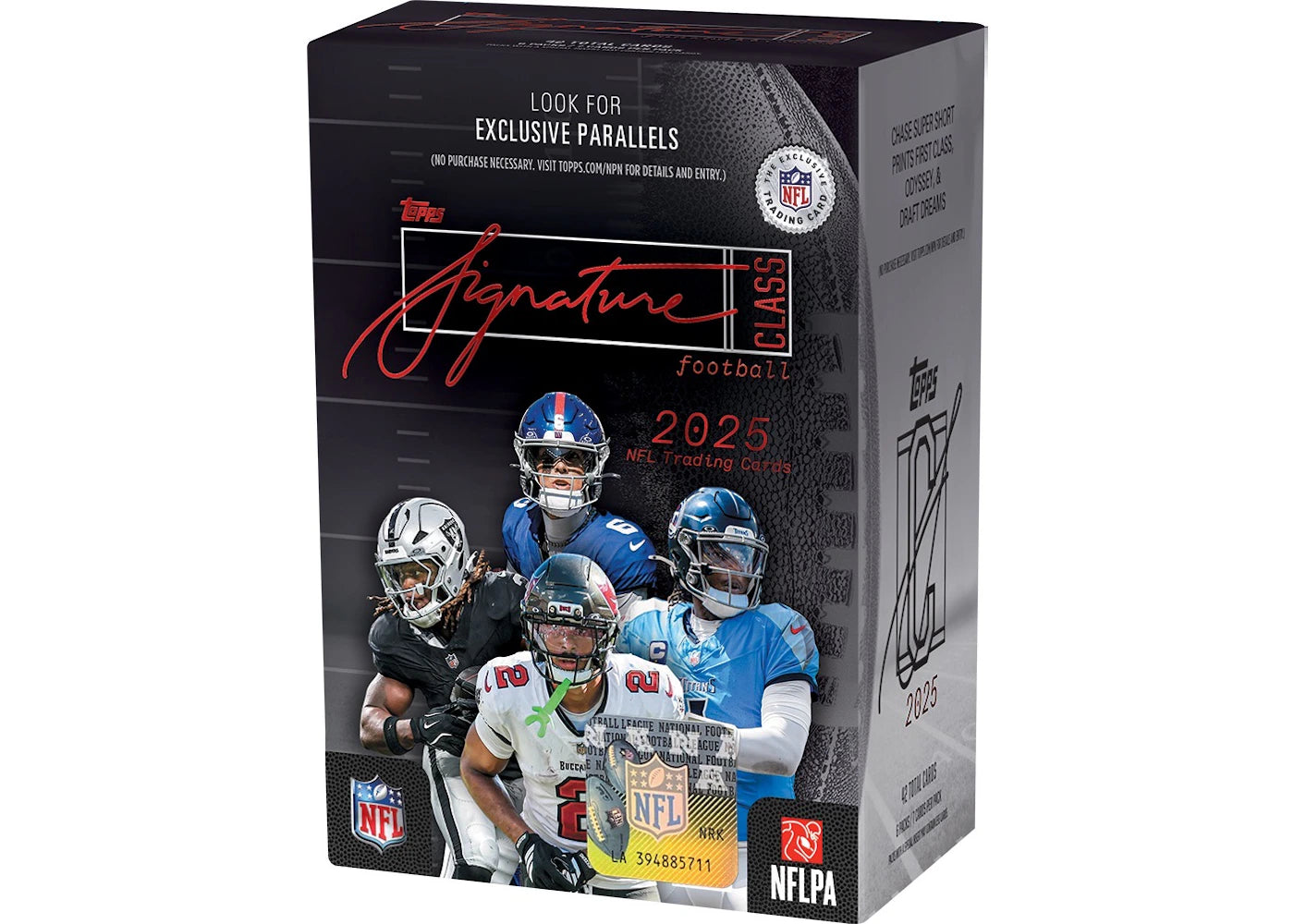 2025 Topps Signature Class Football Value Box -1