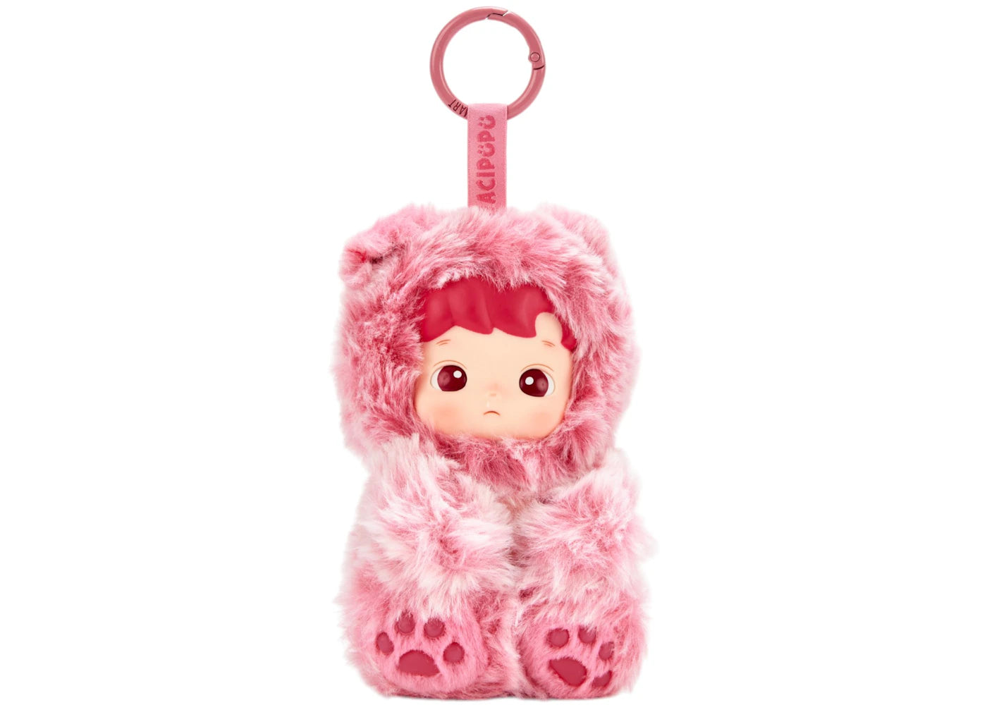 Pop Mart HACIPUPU Gummy Bear Series Vinyl Cherry Flavor Plush Pendant-1