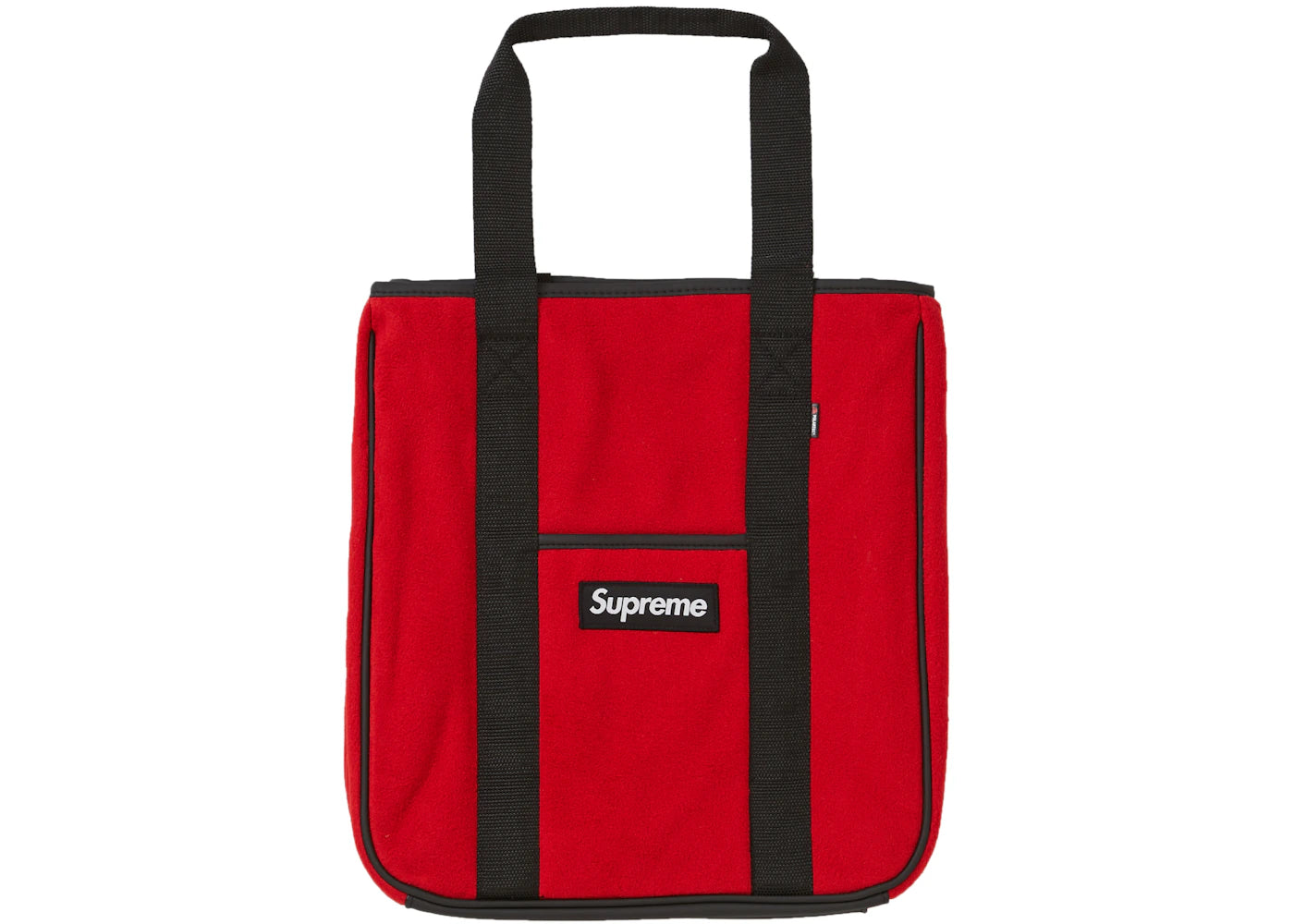 Supreme Polartec Tote Red -1