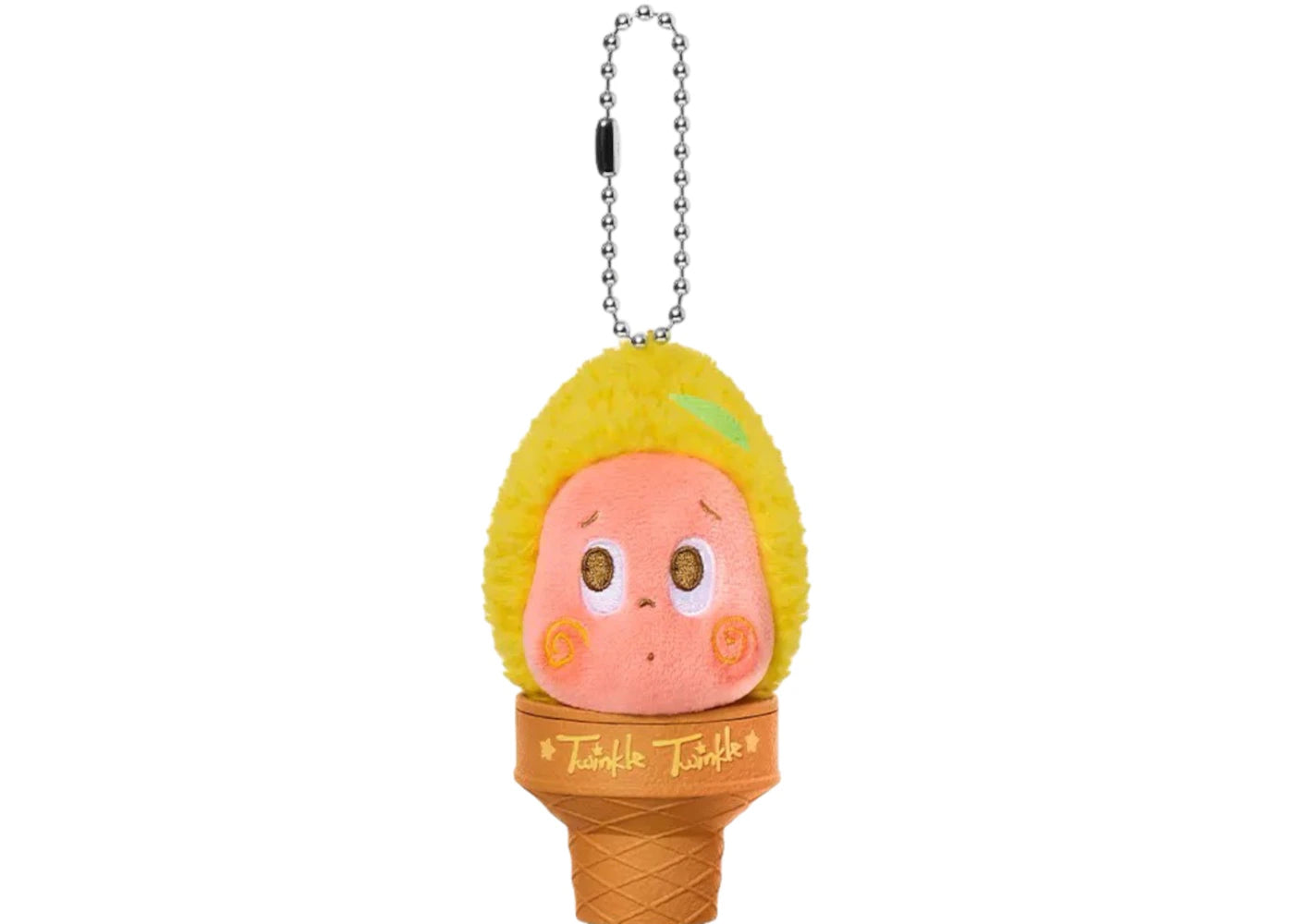 Pop Mart MOON GELATO Series Ice Cream (Overseas Ver.) Mint Ice Lemon Gelato Plush Pendant -1