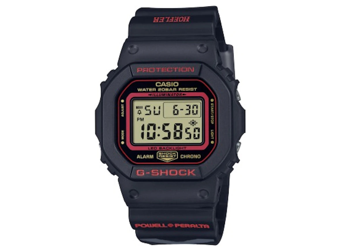 Casio Digital G-Shock Kelvin Hoefler x Powell Peralta collaboration model DW-5600KH-1 (Black) -1