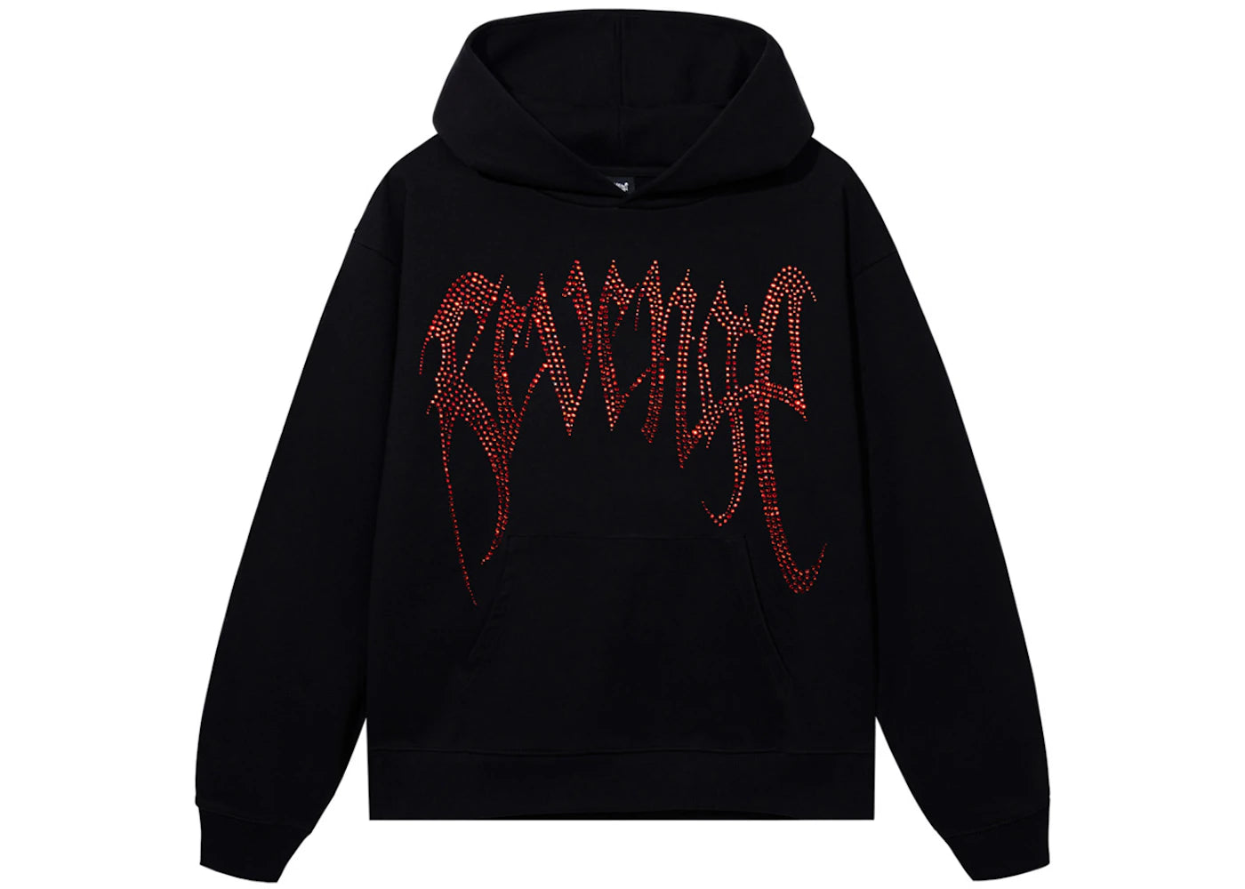 Revenge XXXTentacion Heartbreak Bejeweled Hoodie Black -1