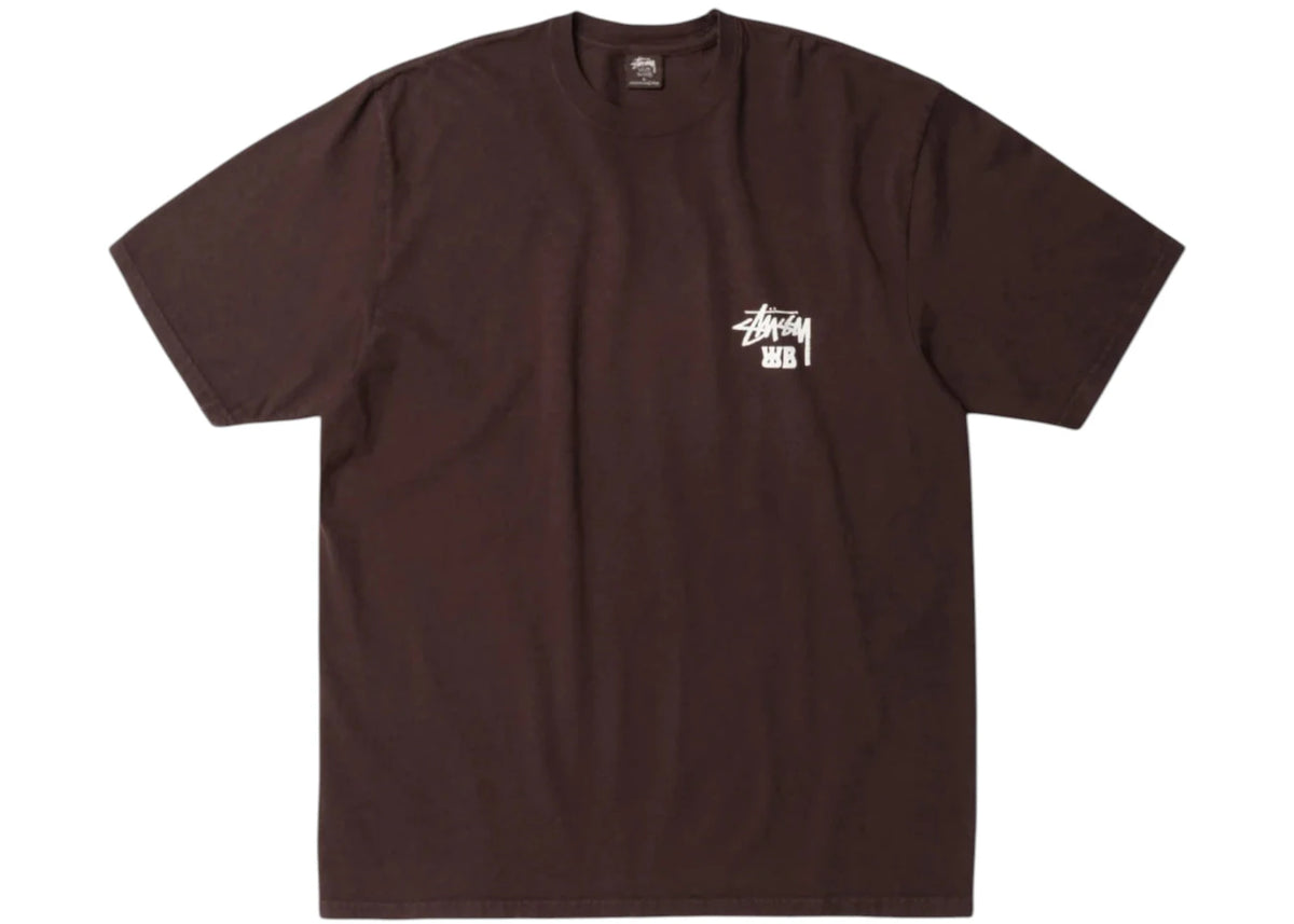 トップス WALES BONNER OCEAN SONG TEE L Stussy x Wales Bonner Ocean Song Tee Brown