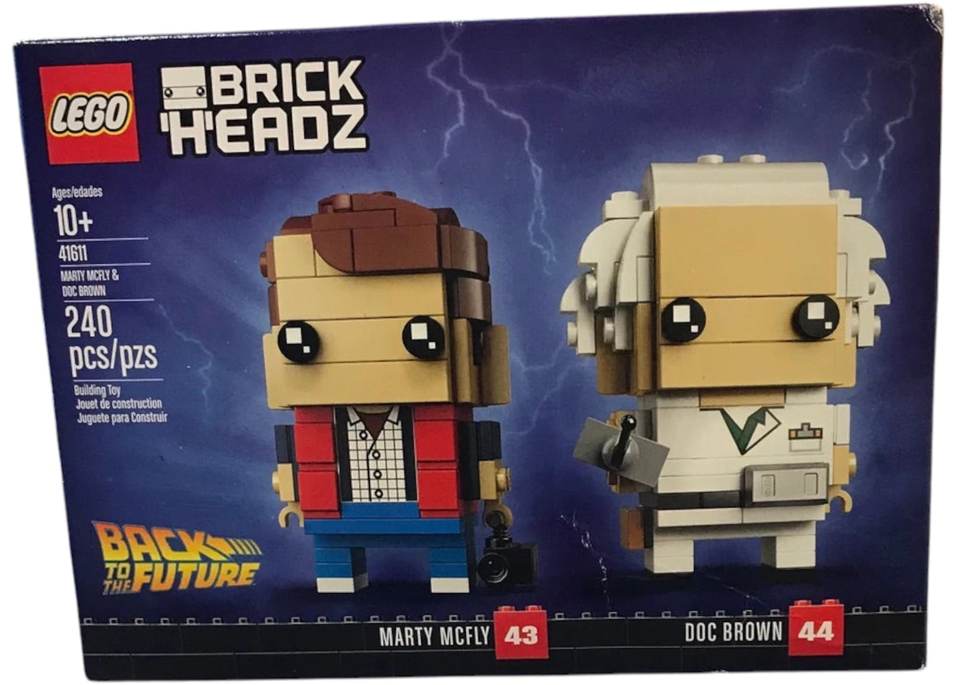 LEGO Brick Headz Marty McFly & Doc Brown Set 41611 -1