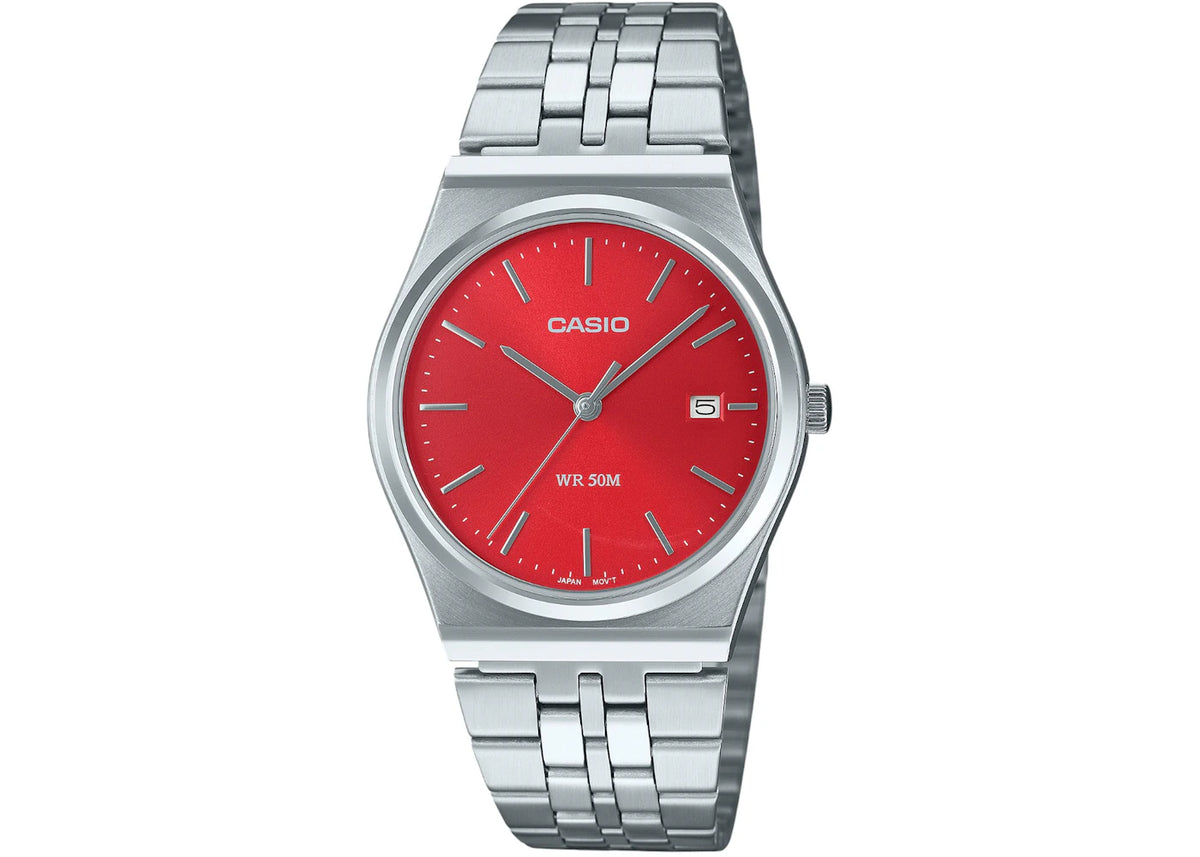 Casio Analog MTP-B145D-4A2 (Red) -1
