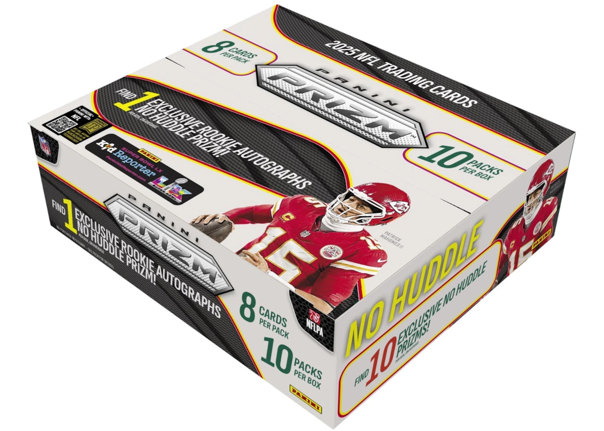 2025 Panini Prizm NFL (No Huddle) Hobby Box -1