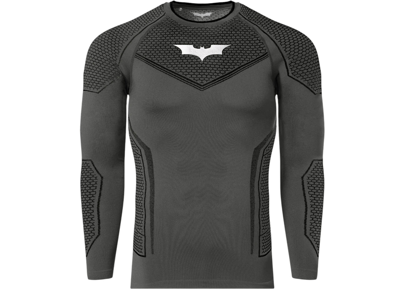YoungLA x Batman Compression L/S Tee Dark Grey -1