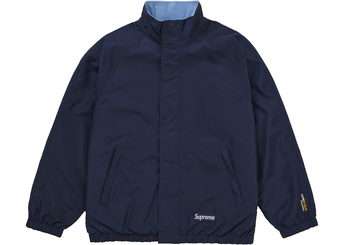 Supreme Polartec Reversible Track Jacket Navy -1