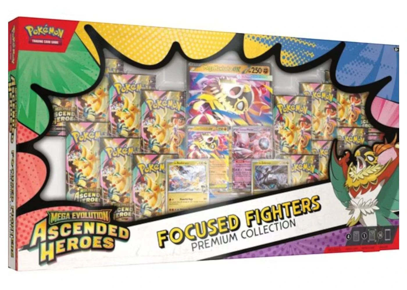 2026 Pokémon Mega Evolution Ascended Heroes Focused Fighters Premium Collection (Sam's Club Exclusive -1