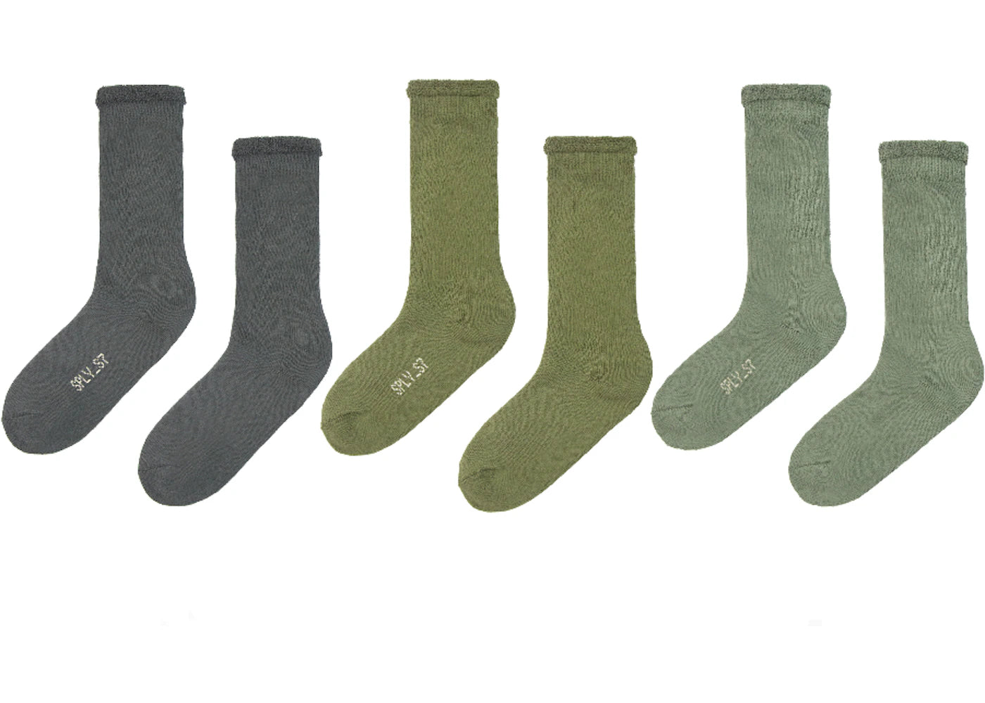 Yeezy Bouclette Socks (3 Pack) Color Three -1