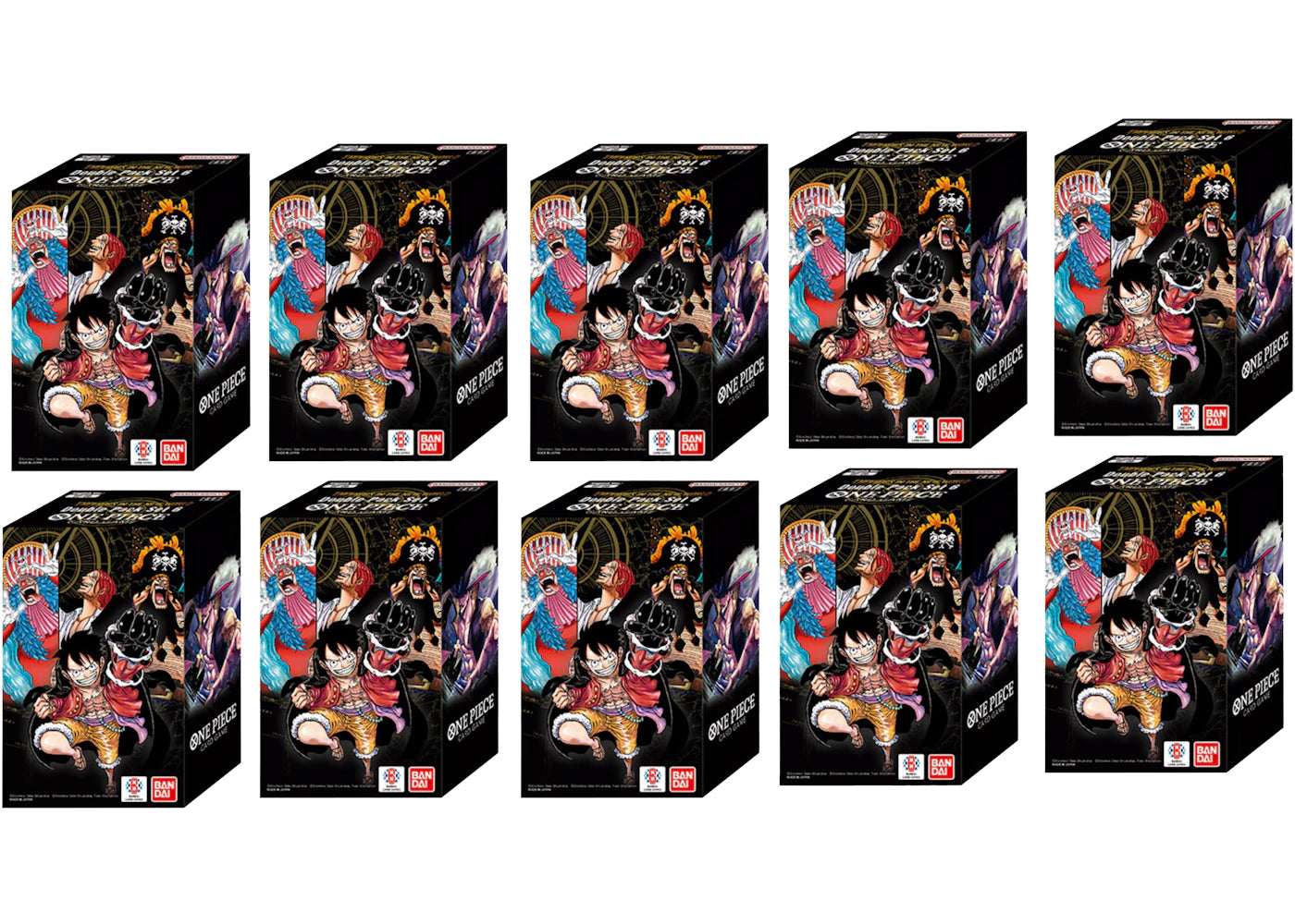 Bandai One Piece Emperors in the New World (OP09) Double Pack 10x Lot -1