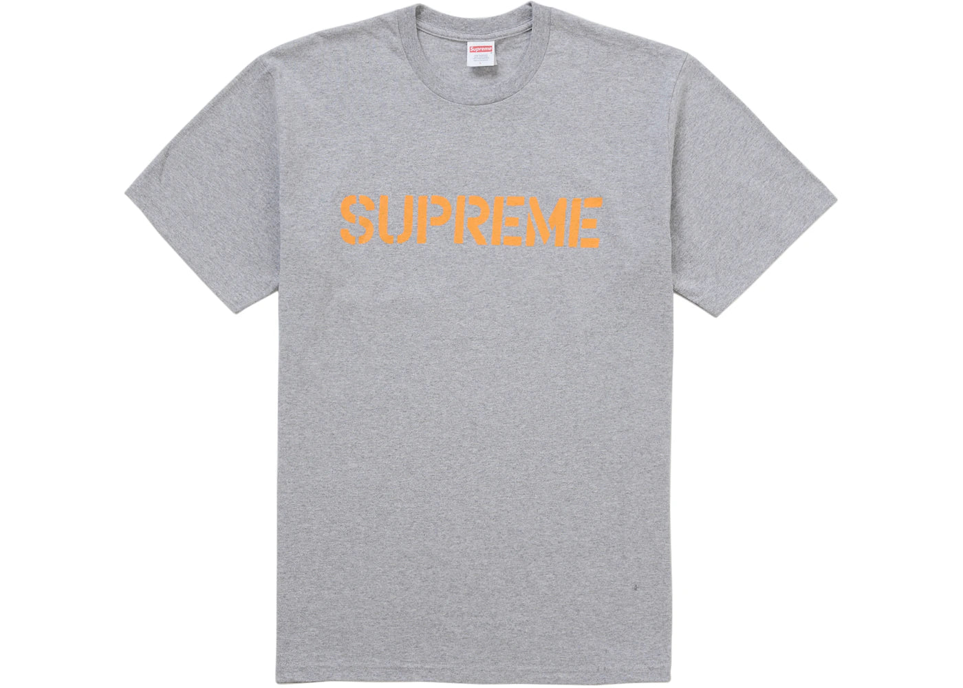 Supreme Hard Tee Heather Grey -1