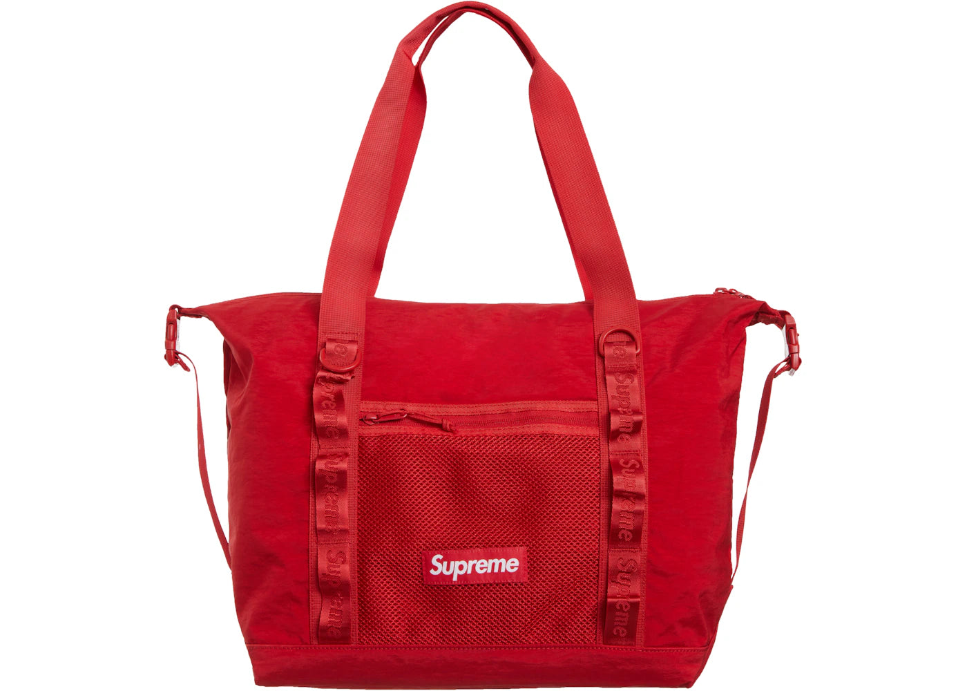 Supreme Zip Tote Dark Red -1