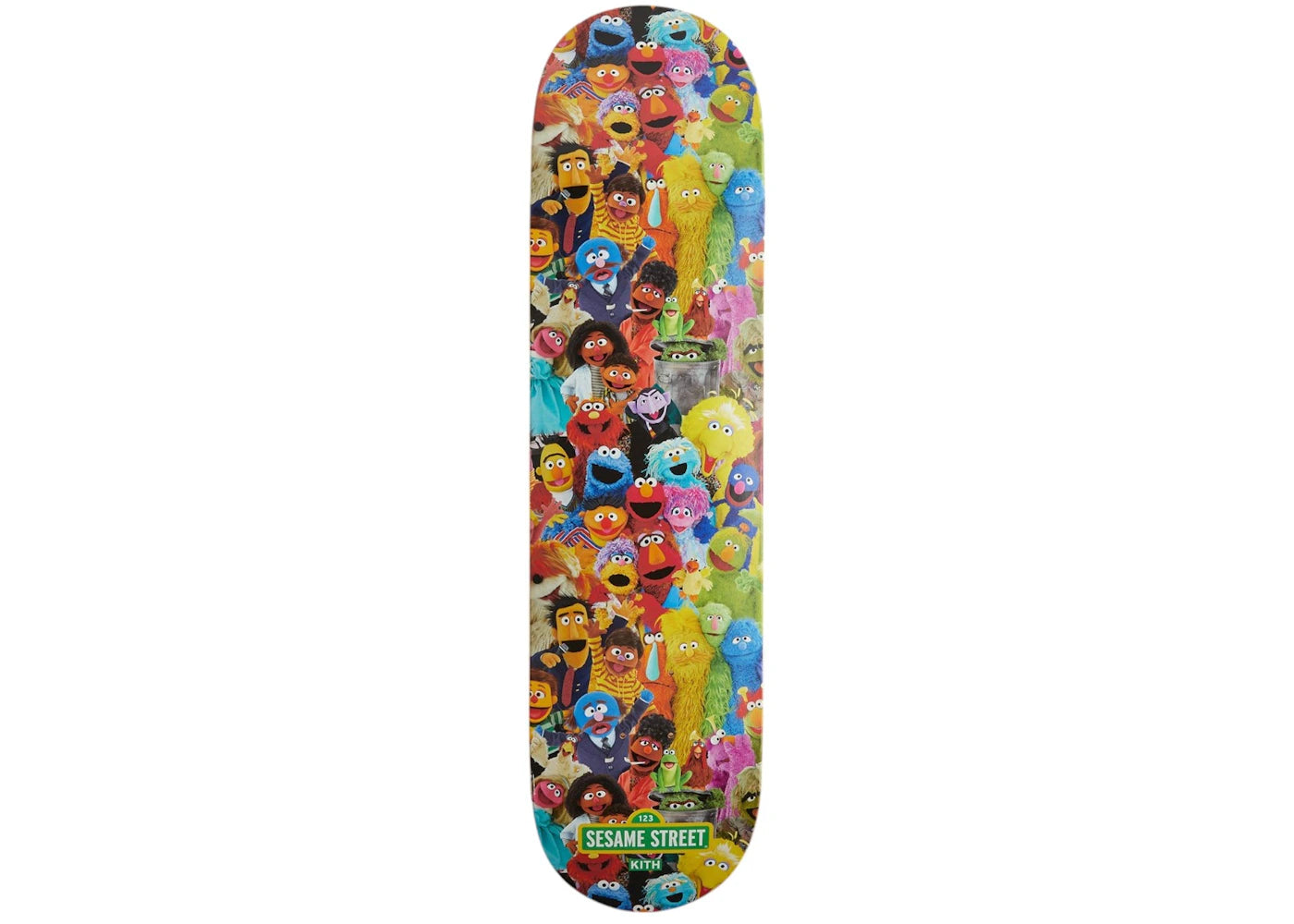 Kith x Sesame Street Skateboard Deck Multi -1