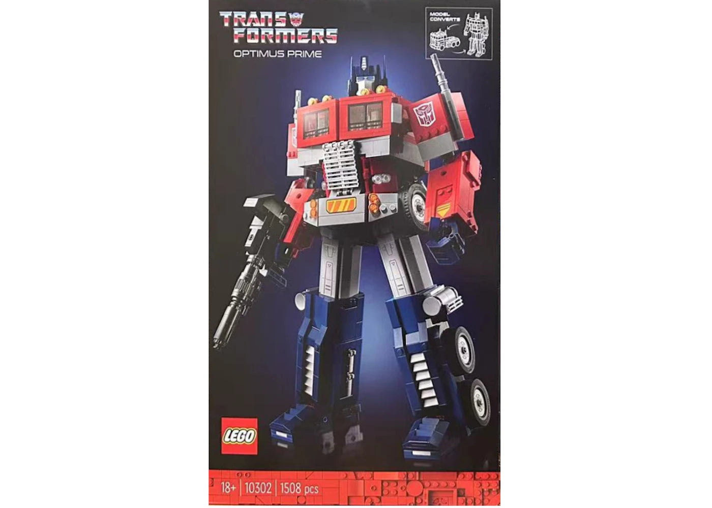 LEGO Transformers Optimus Prime Set 10302 -1