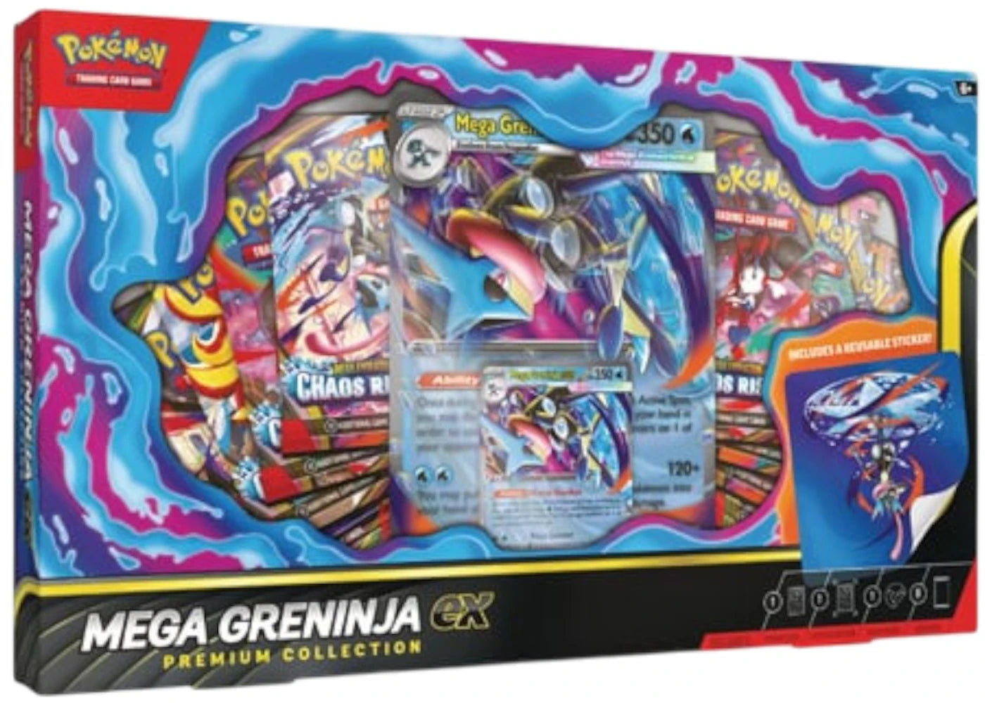 2026 Pokémon Mega Evolution Mega Greninja Ex Premium Collection -1