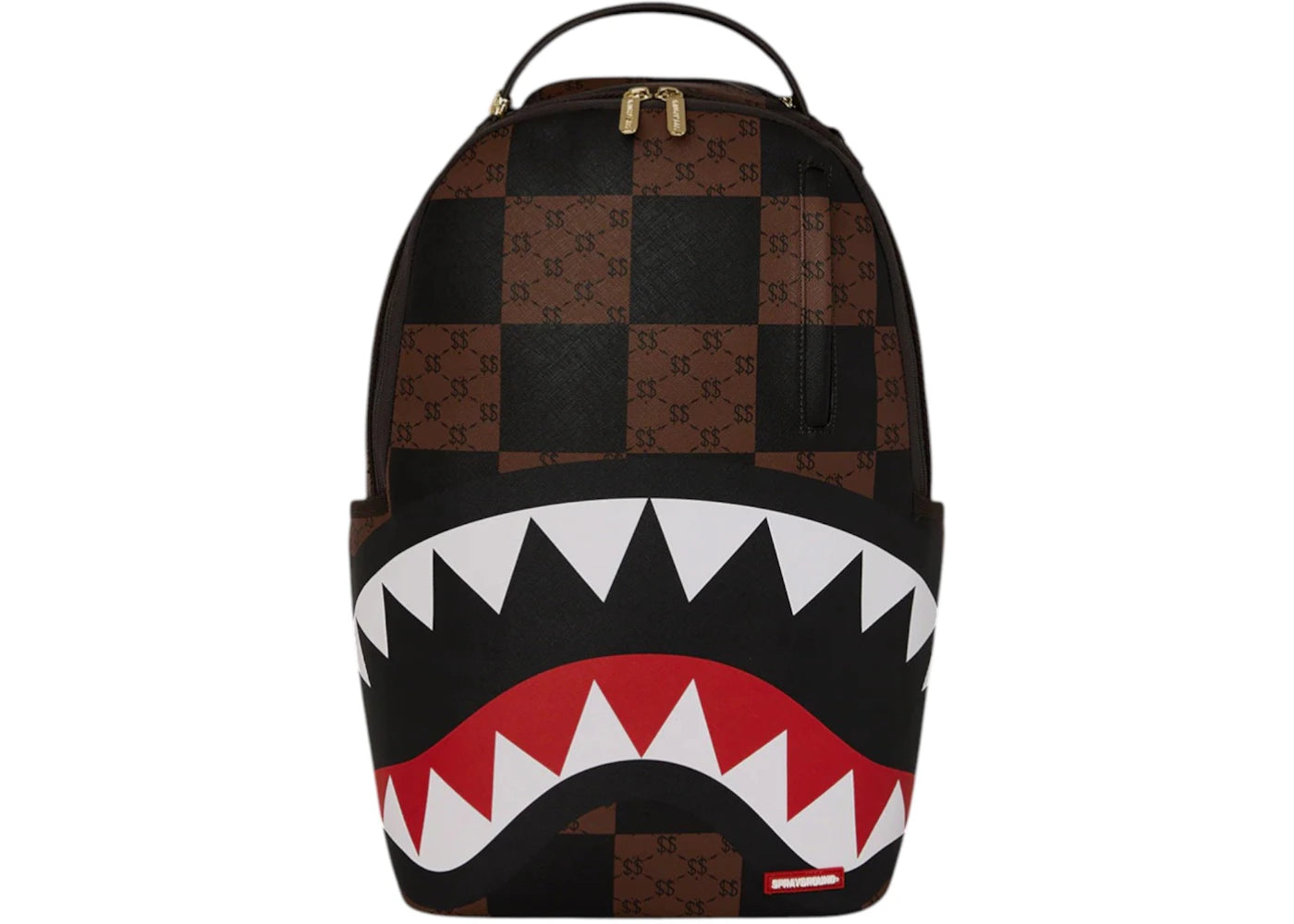 Sprayground That Big Check Shark Backpack Multicolor -1