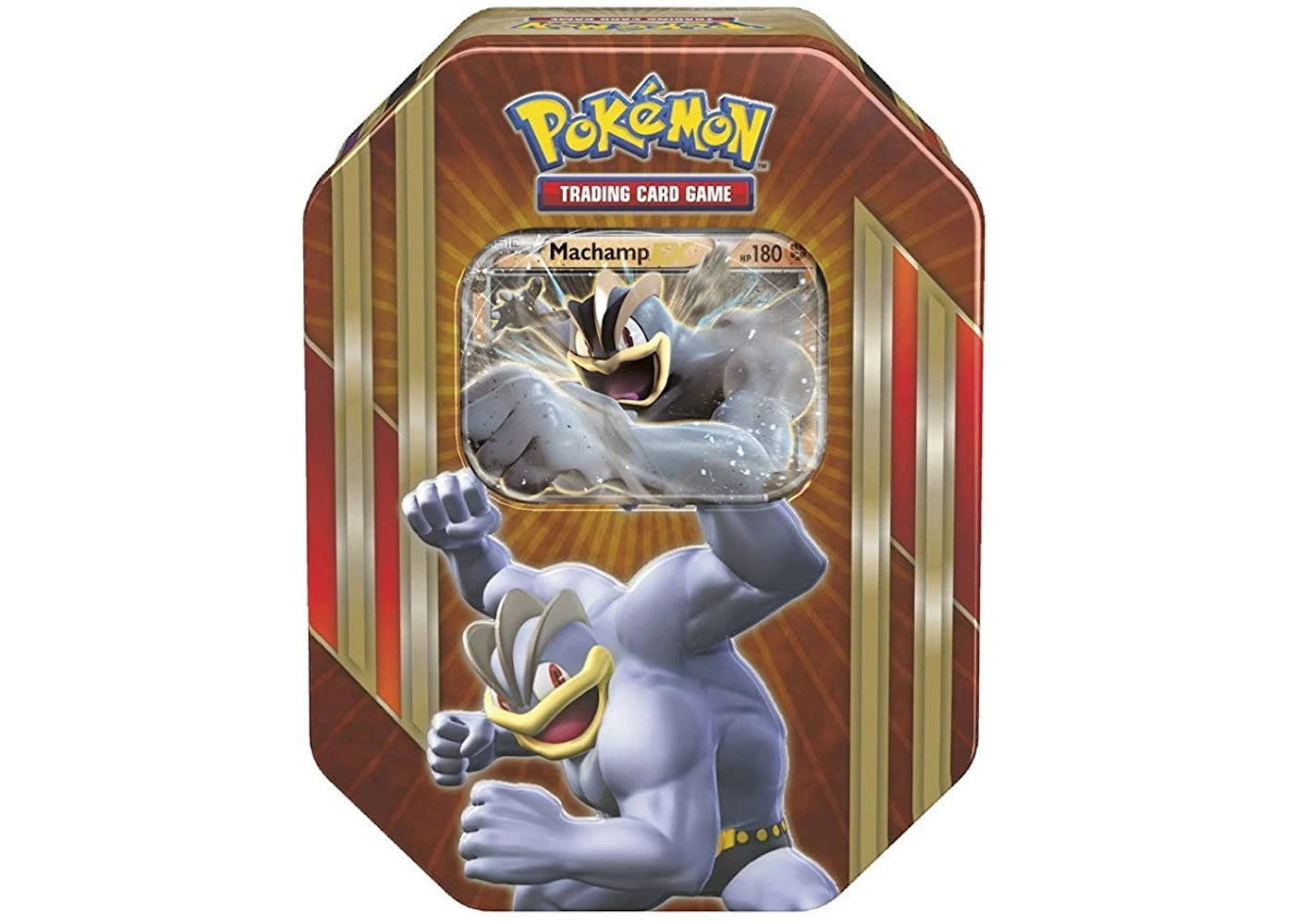 2016 Pokemon TCG Triple Power Tin Machamp EX -1