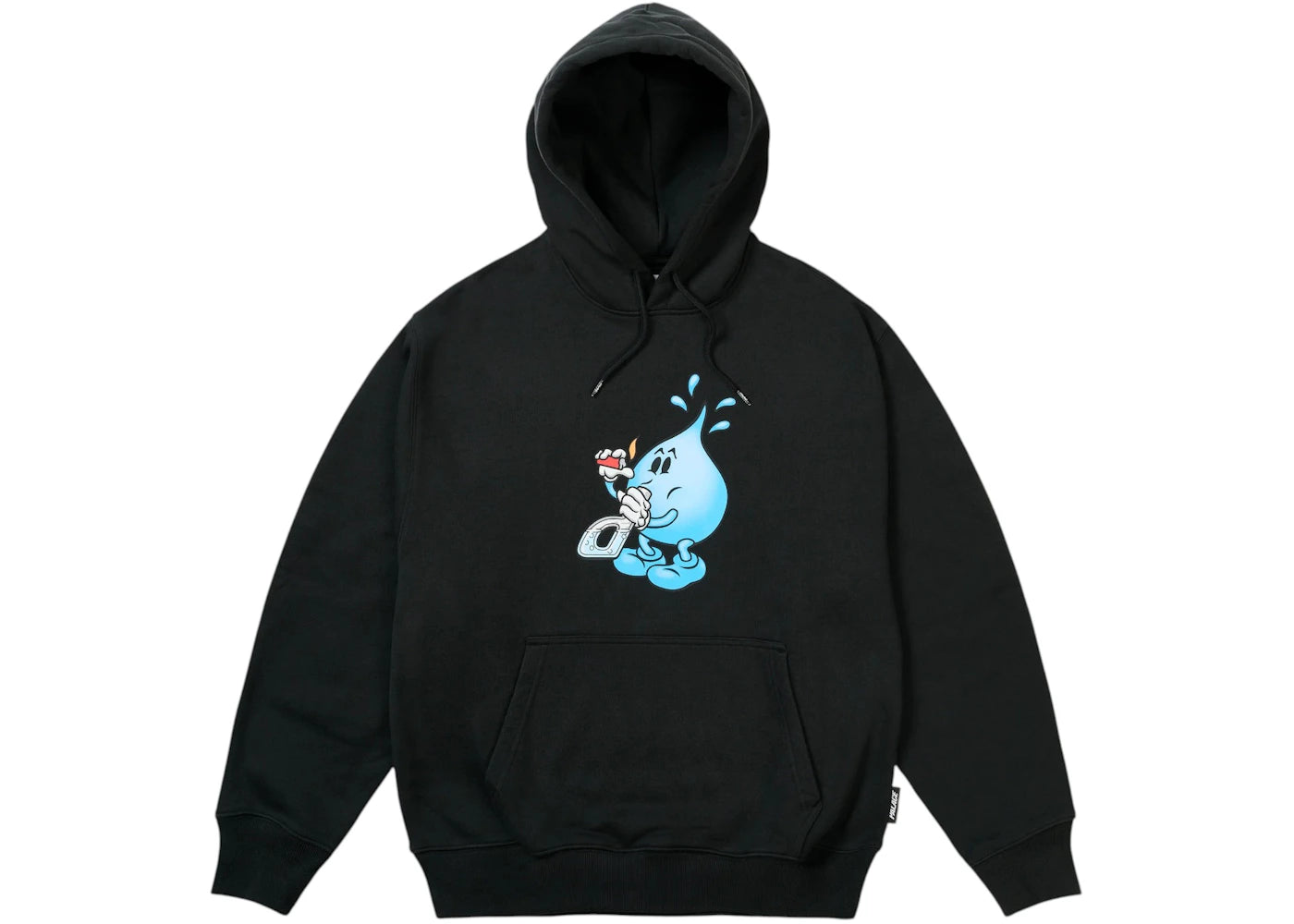 Palace x World Industries Hoodie Black -1