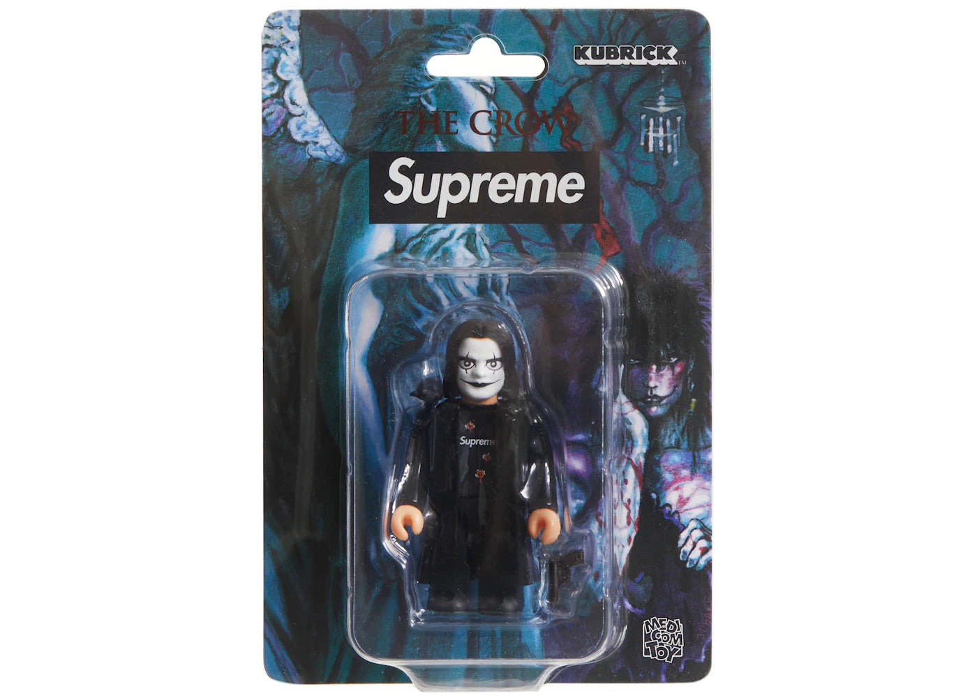 Supreme x The Crow Kubrick Figure 100% -1