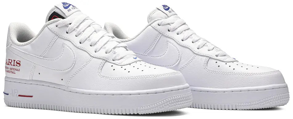 Nike Air Force 1 Low NBA Paris Game pair