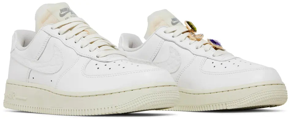 Nike Air Force 1 Low Prm Jewels White pair