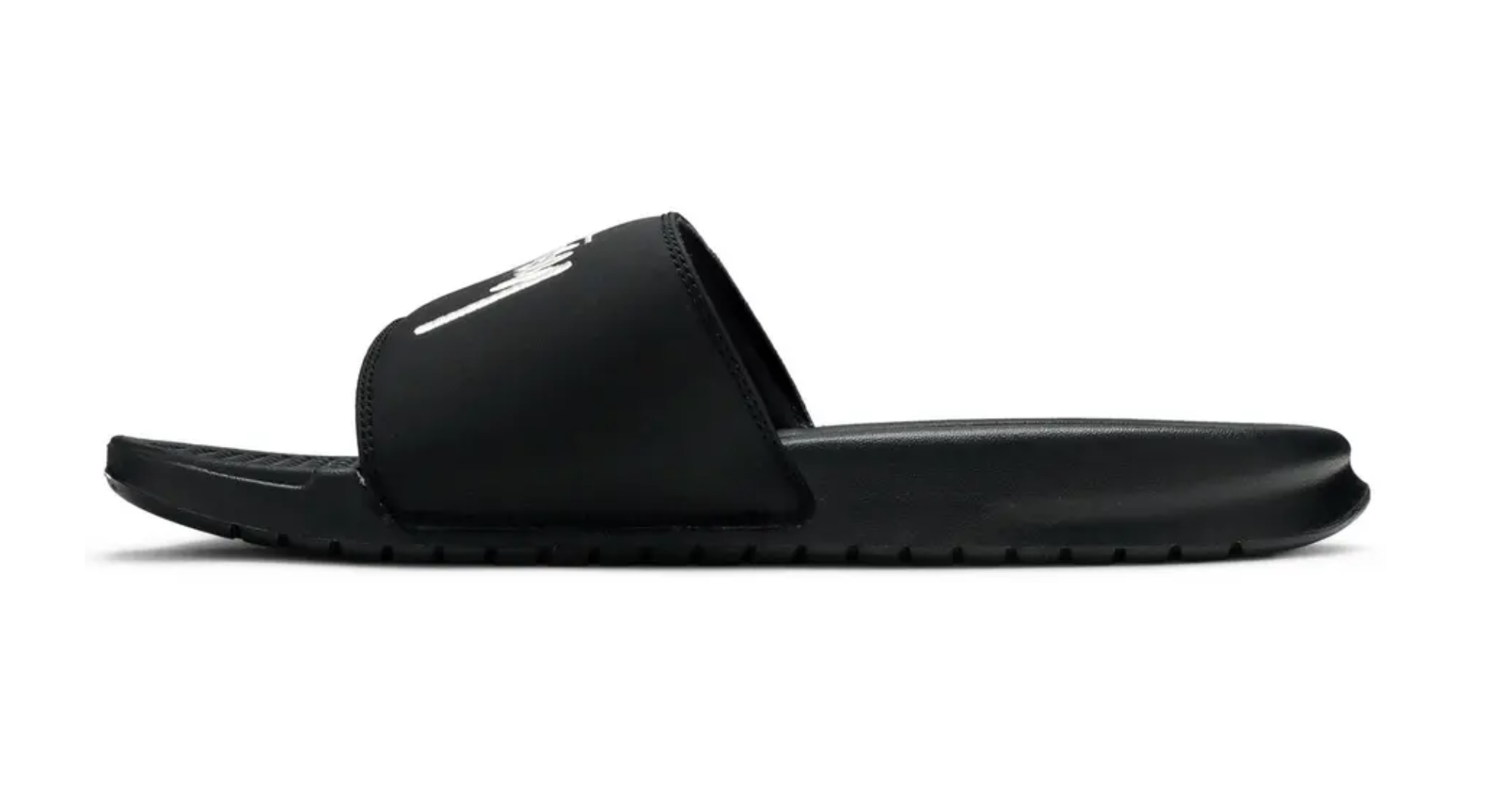 nike benassi stussy black 2