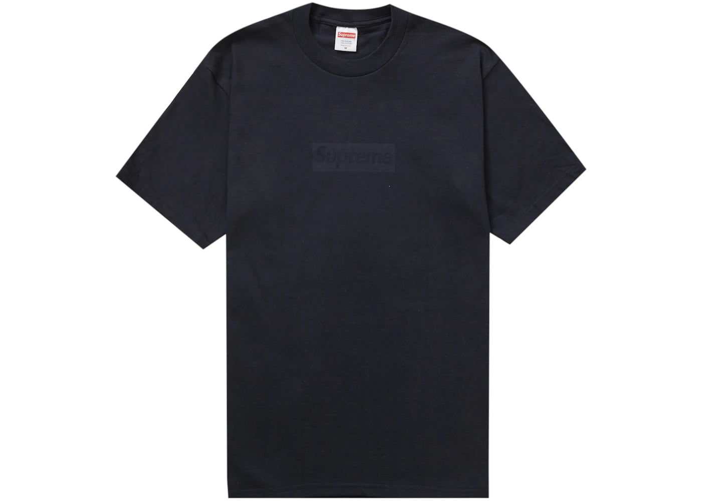 Supreme Tonal Box Logo Tee Black -1