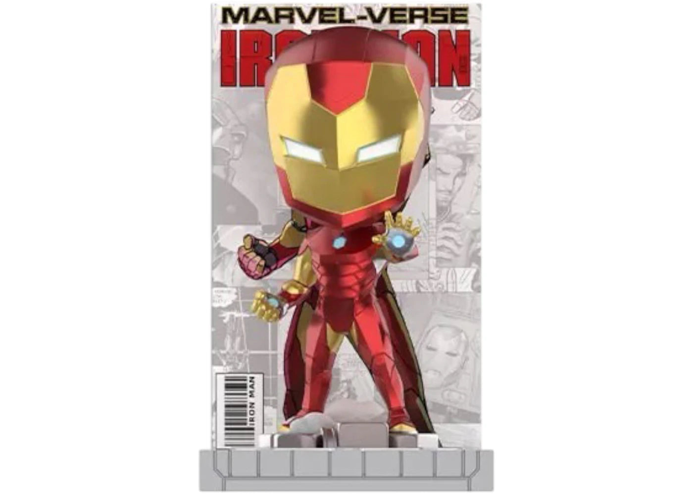 Pop Mart Marvel Iron Man: A Journey Through Armors Series Model Prime Iron Man Figure -1