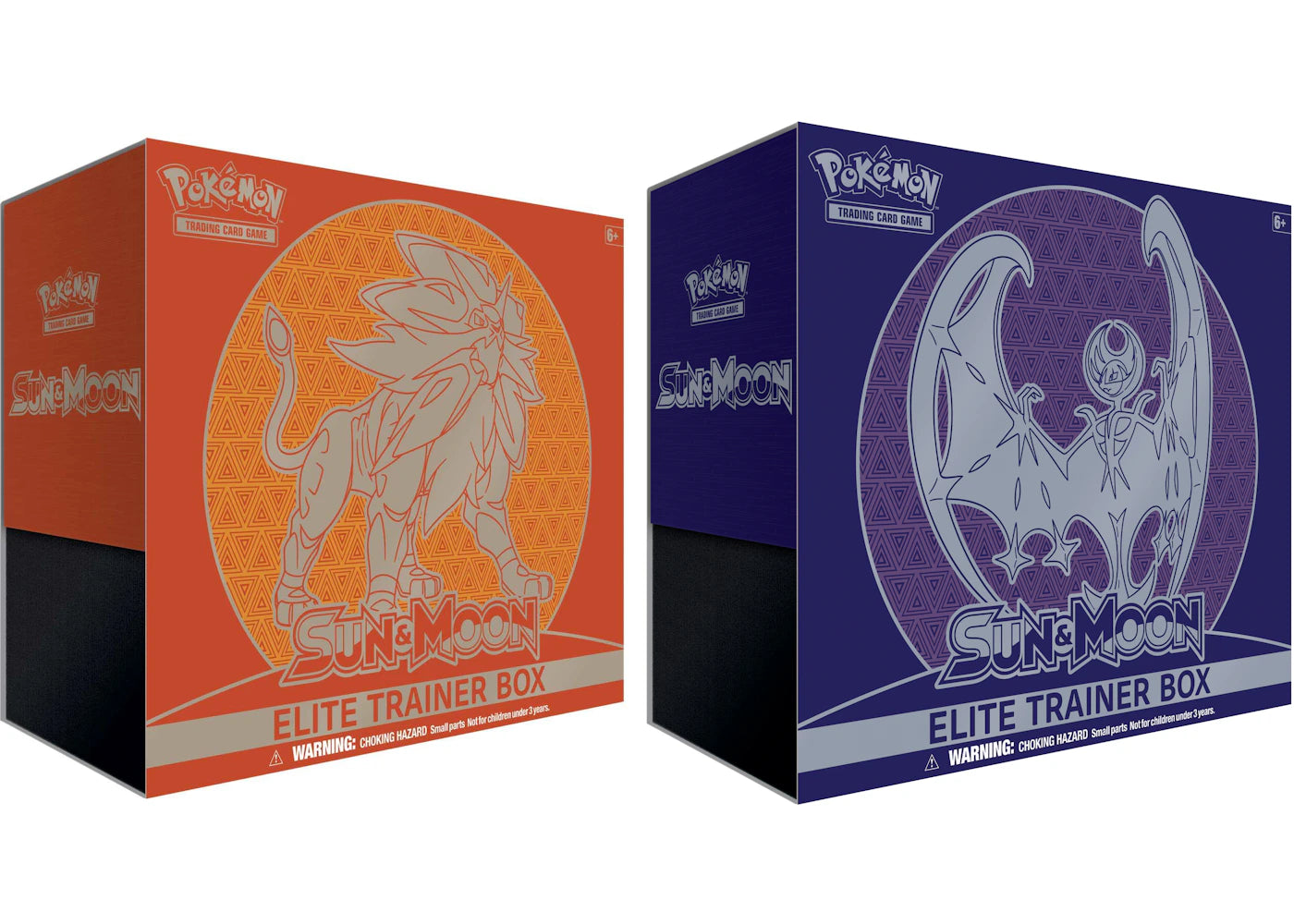 Pokémon TCG Sun & Moon Solgaleo/Lunala Elite Trainer Box 2x Bundle -1