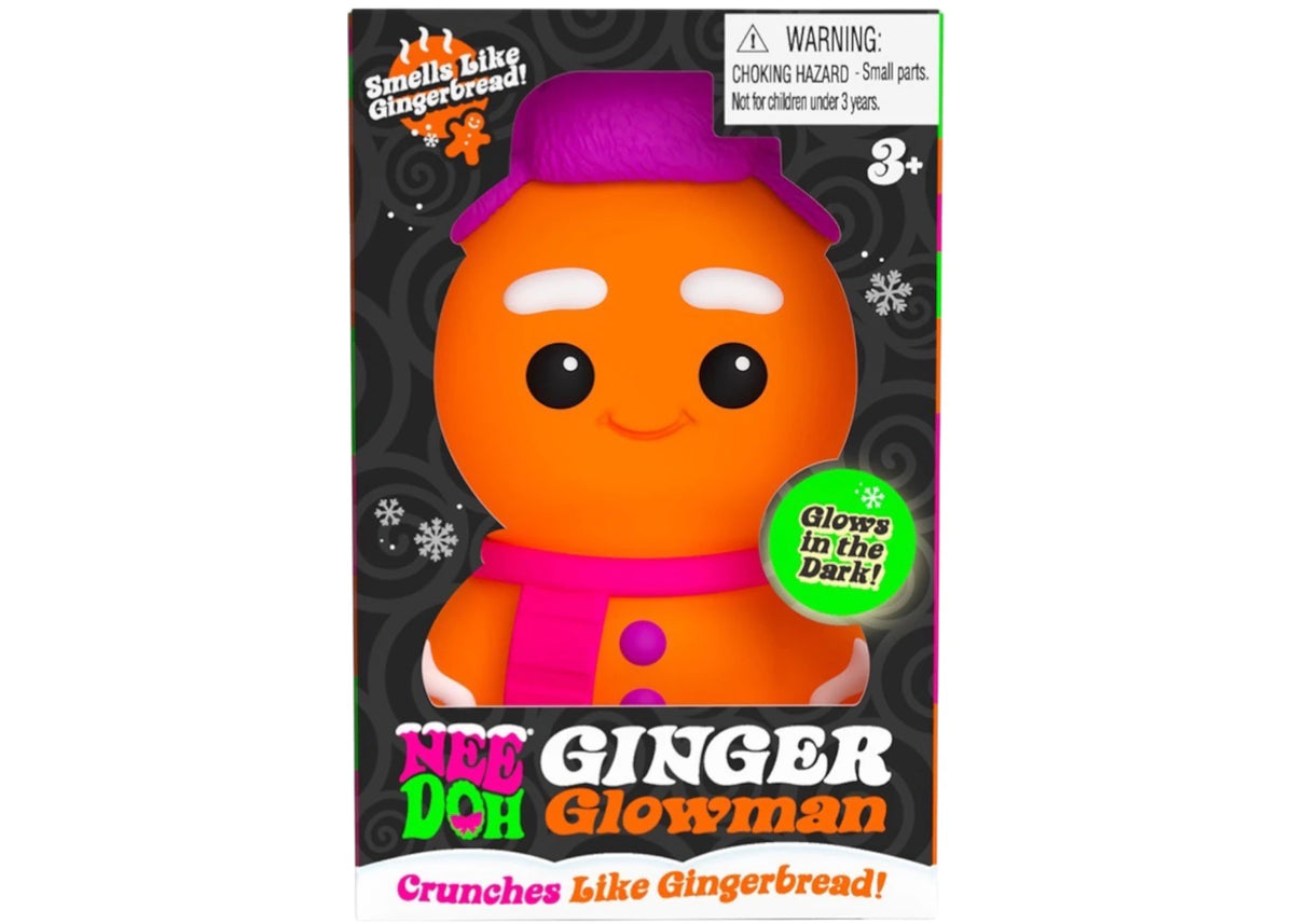 NeeDoh Ginger Glowman Squishy Fidget Toy -1