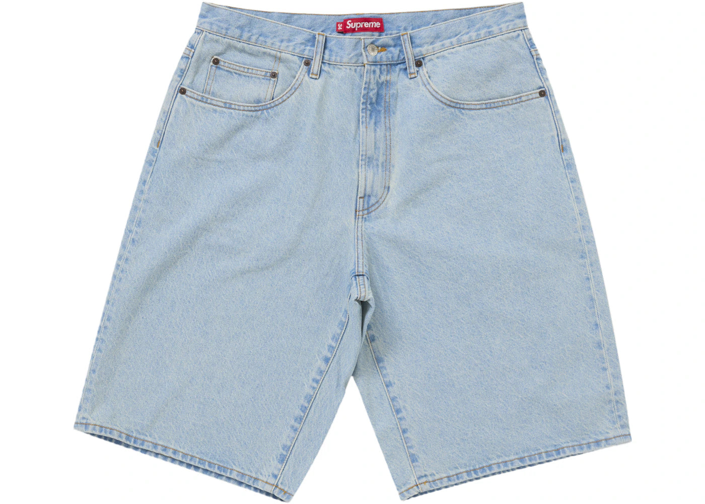 Supreme Baggy Denim Short (SS25) Light Indigo -1