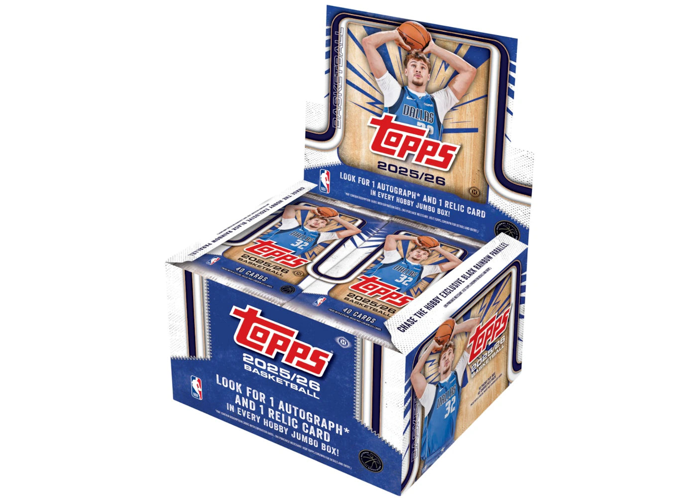 2025/26 Topps Basketball Jumbo Hobby Box -1