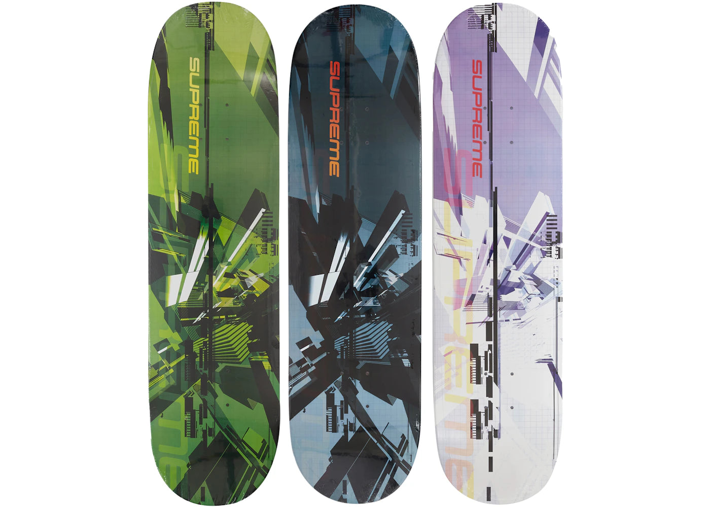 Supreme Forms Skateboard Deck Set Multicolor -1
