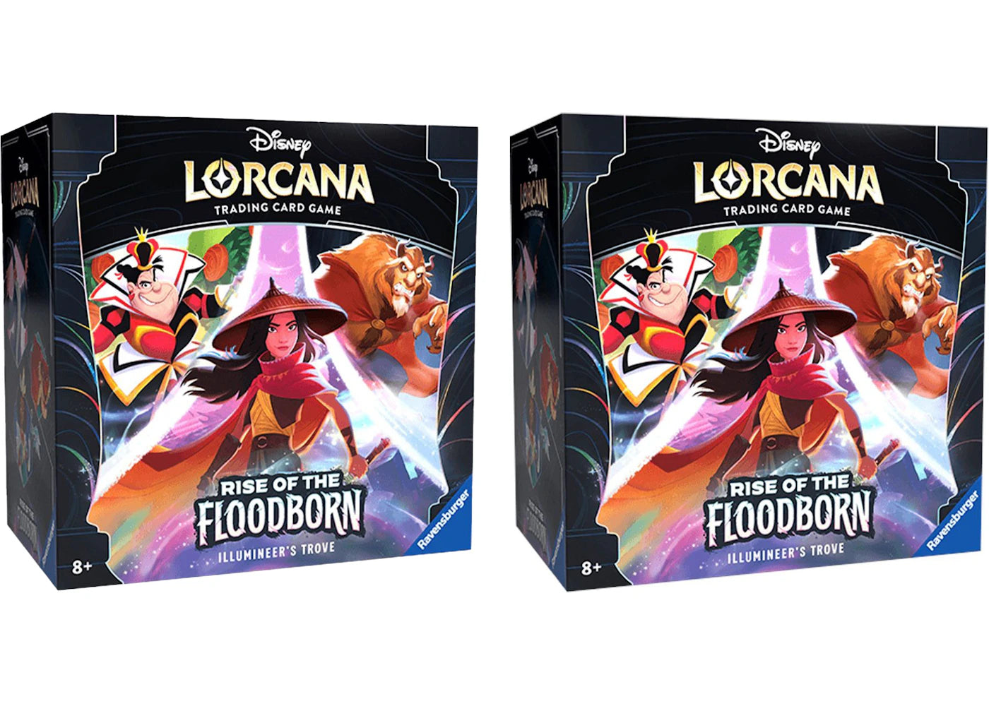 Disney Lorcana TCG The First Chapter Rise of the Floodborn Illumineer's Trove Box 2x Lot -1