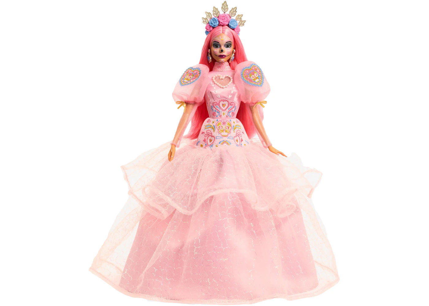 Mattel Barbie 2023 Dia De Muertos Barbie x Pink Magnolia Doll -1