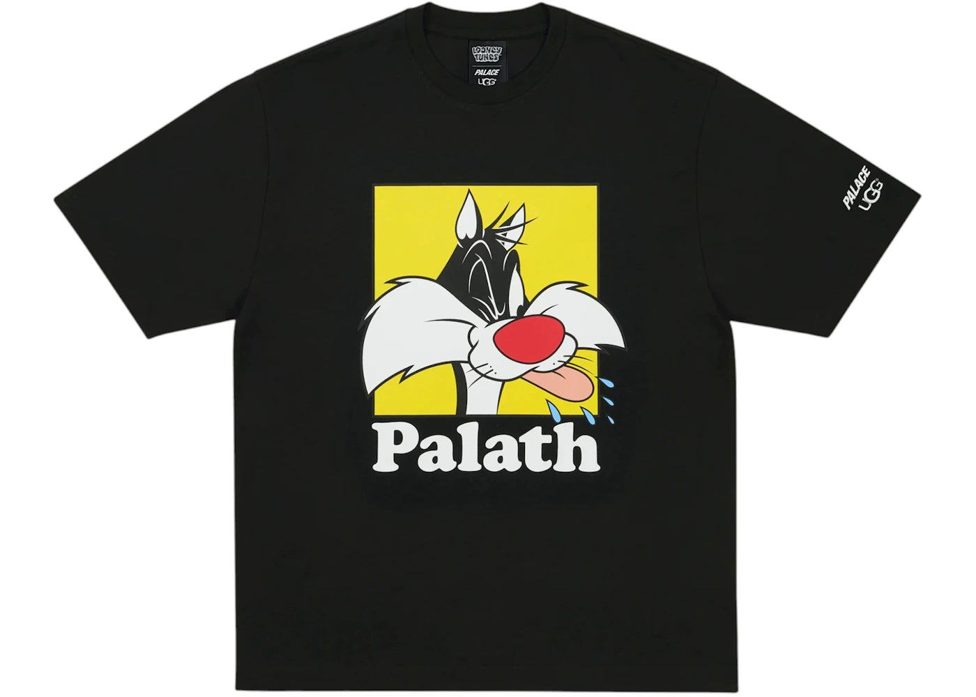 Palace x UGG Looney Tunes T-Shirt Black -1