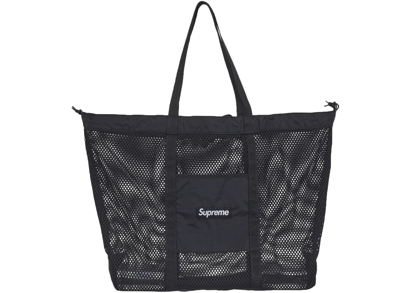 Supreme Mesh Tote Bag Black -1