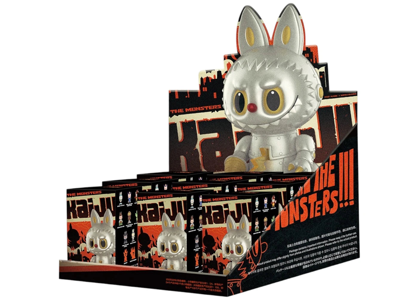 Pop Mart The Monsters Kaiju Series Sealed Case (9 Blind Box) -1