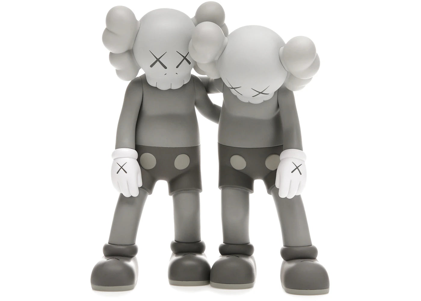 KAWS Along The Way Vinyl Figure Grey -1