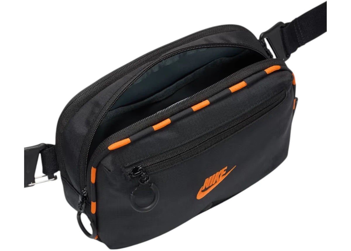 Nike Hayward Patrol Crossbody 4L Bag Black/Black/Safety Orange -1
