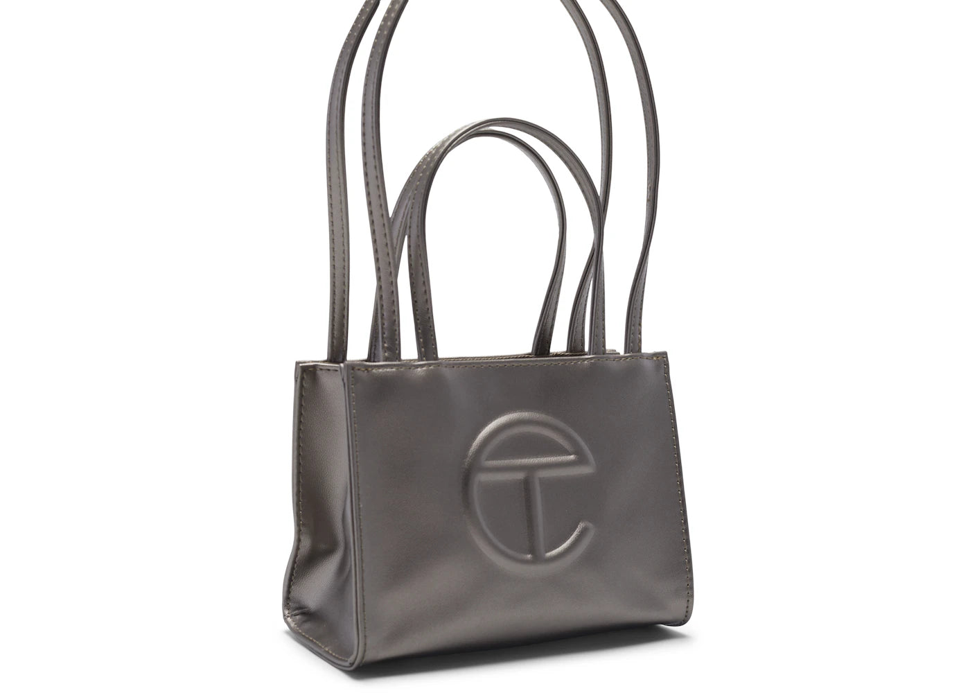Telfar Shopping Bag Small Bronze -1