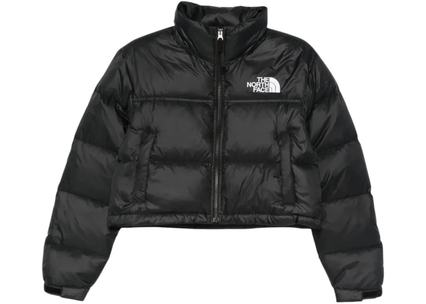 The North Face Women's Nuptse Short Jacket Black/TNF Black -1