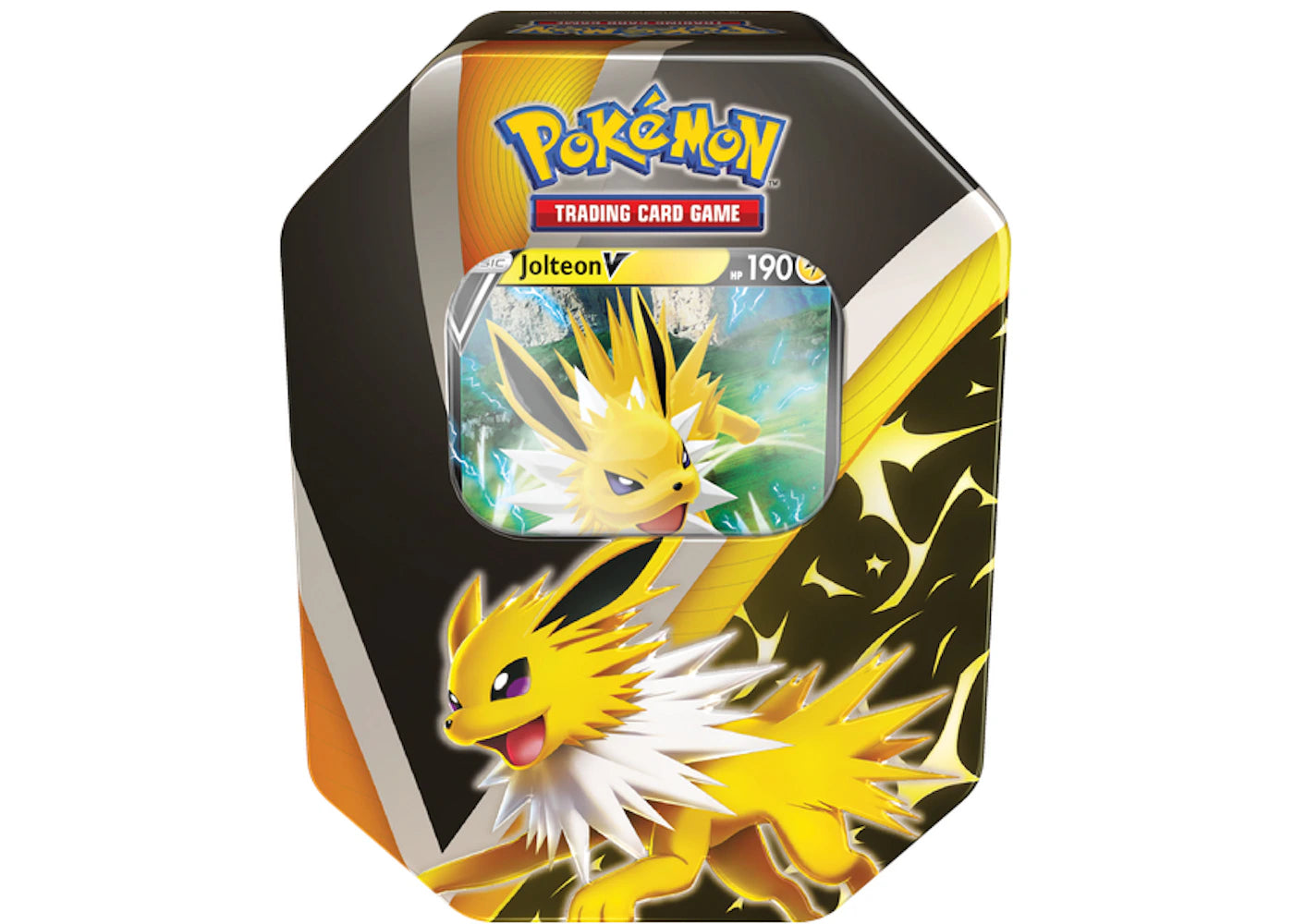 Pokémon TCG Eevee Evolutions Tin Jolteon V -1