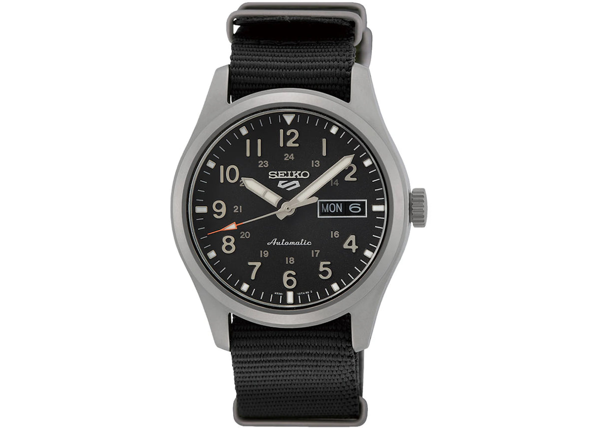 Seiko 5 Sports Automatic SRPG37 (Black) -1