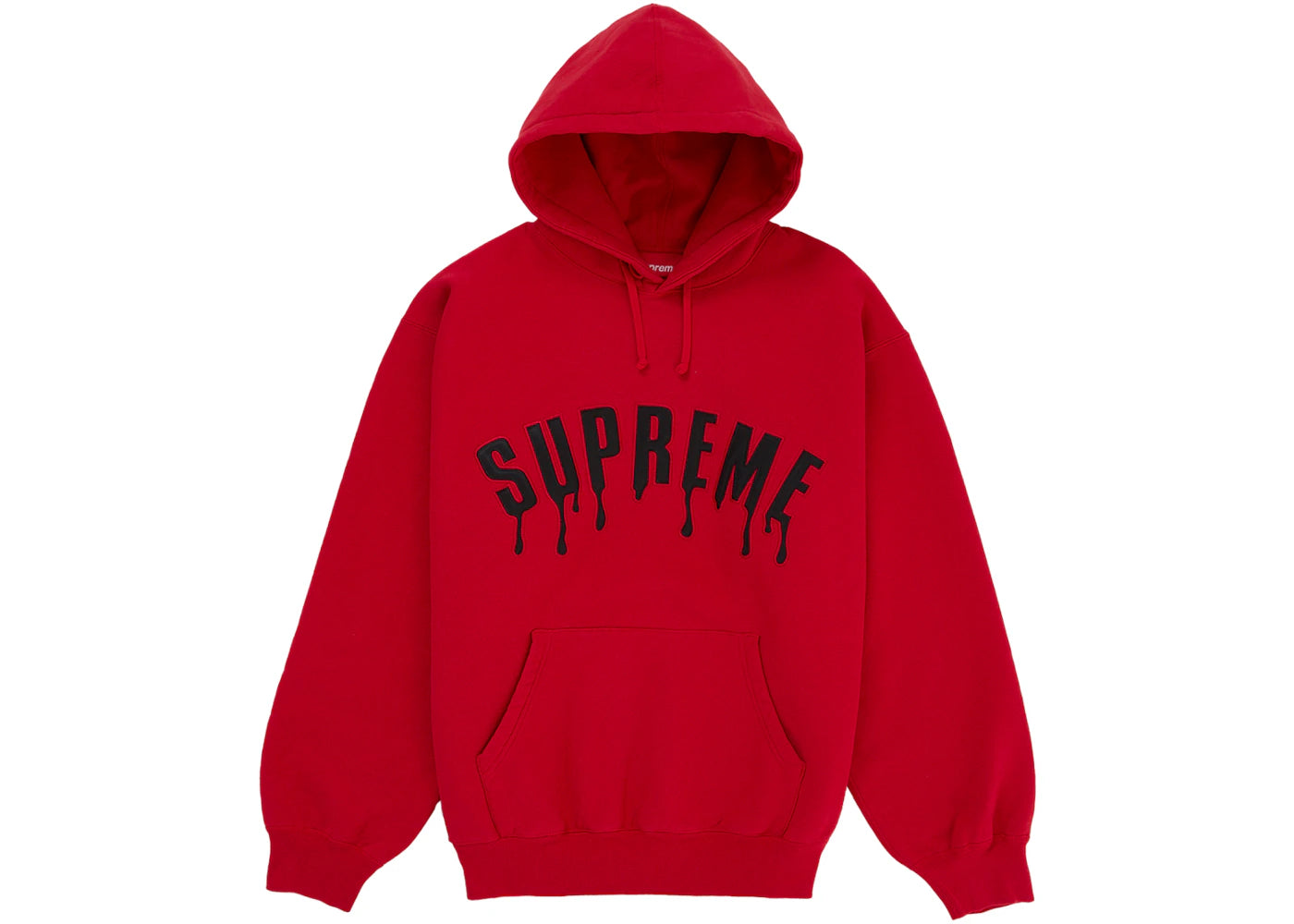 Supreme Ghostface Arc Hooded Sweatshirt Red -1